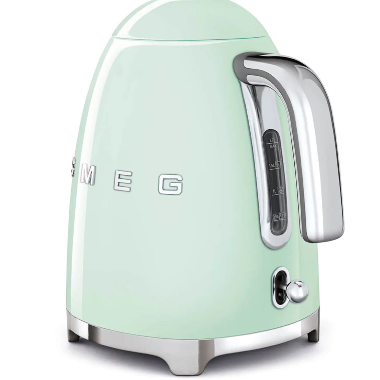 Smeg Jug Kettle & 2 Slice Toaster Set - Pastel Green