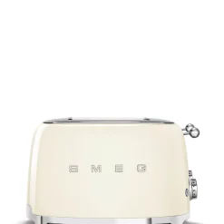 Smeg Jug Kettle & 4 Slice Toaster Set - Cream