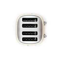 Smeg Jug Kettle & 4 Slice Toaster Set - Cream