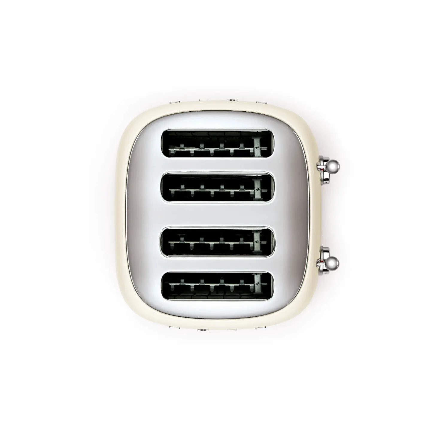 Smeg Jug Kettle & 4 Slice Toaster Set - Cream