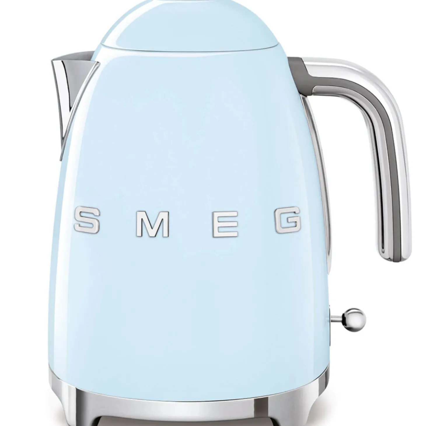 Smeg Jug Kettle & 4 Slice Toaster Set - Pastel Blue