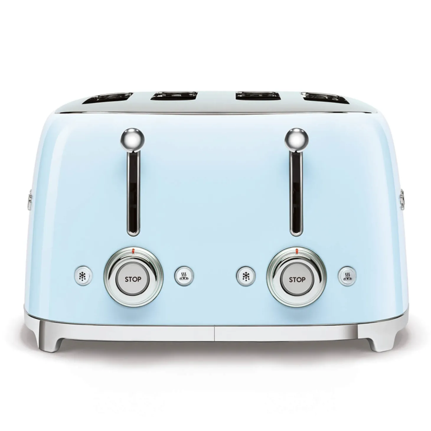 Smeg Jug Kettle & 4 Slice Toaster Set - Pastel Blue