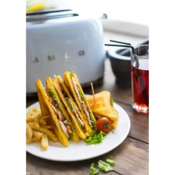 Smeg Jug Kettle & 2 Slice Toaster Set - Pastel Blue