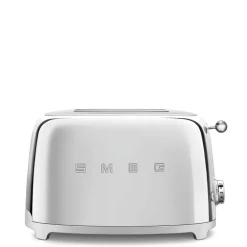 Smeg Jug Kettle & 2 Slice Toaster Set - Chrome