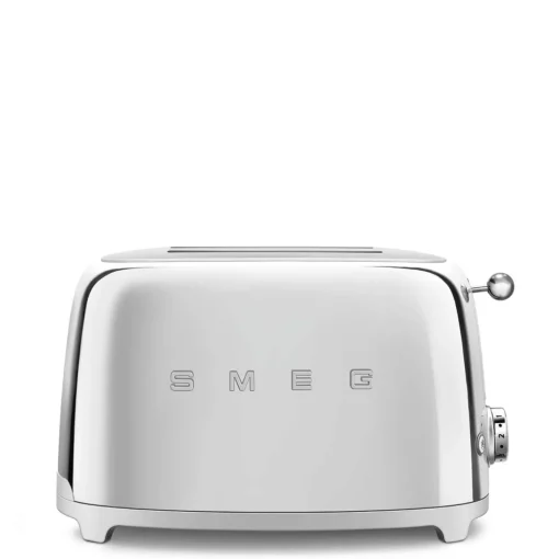 Smeg Jug Kettle & 2 Slice Toaster Set - Chrome