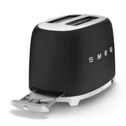 Smeg Jug Kettle & 2 Slice Toaster Set - Matte Black