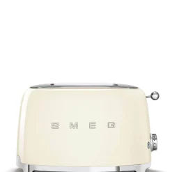 Smeg Jug Kettle & 2 Slice Toaster Set - Cream