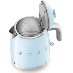 Smeg Mini Kettle & 2 Slice Toaster Set - Pastel Blue