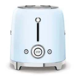 Smeg Mini Kettle & 2 Slice Toaster Set - Pastel Blue