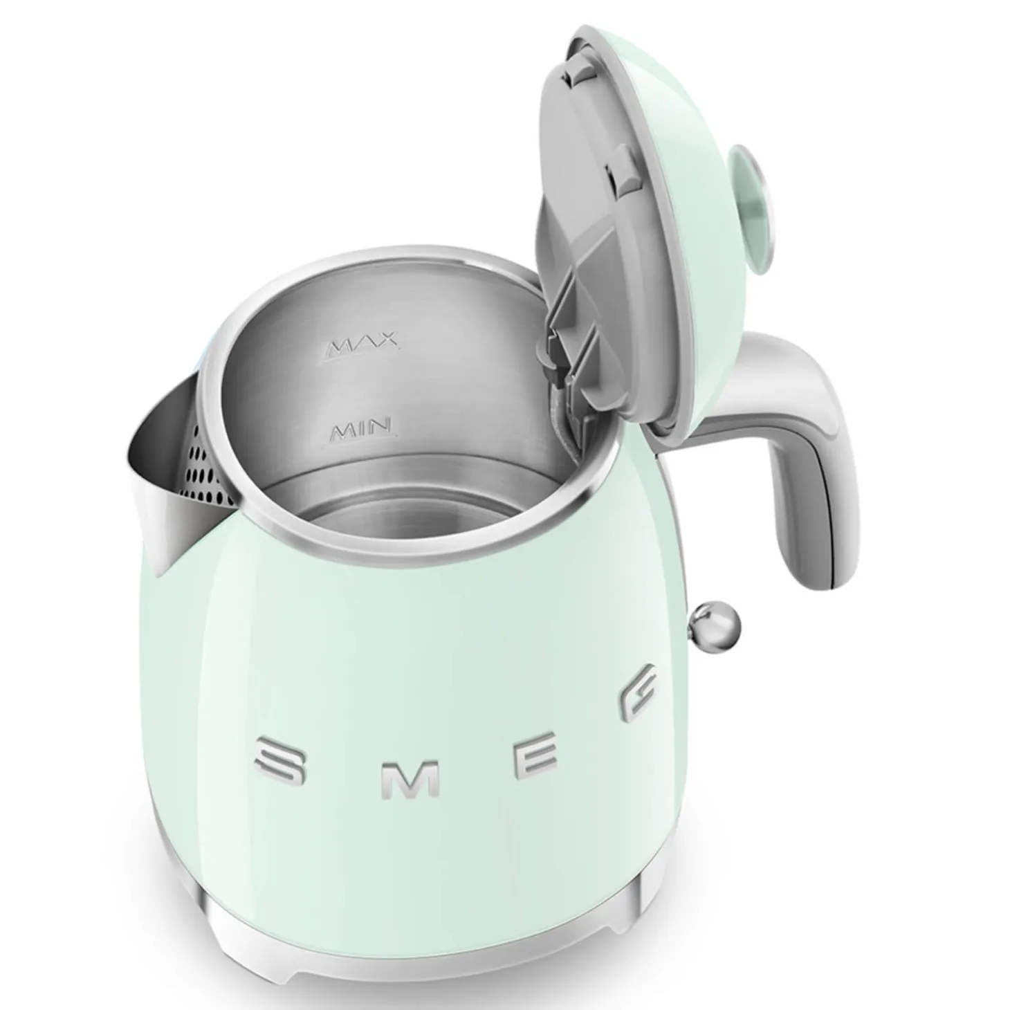 Smeg Mini Kettle & 2 Slice Toaster Set - Pastel Green