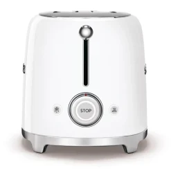 Smeg Mini Kettle & 2 Slice Toaster Set - White