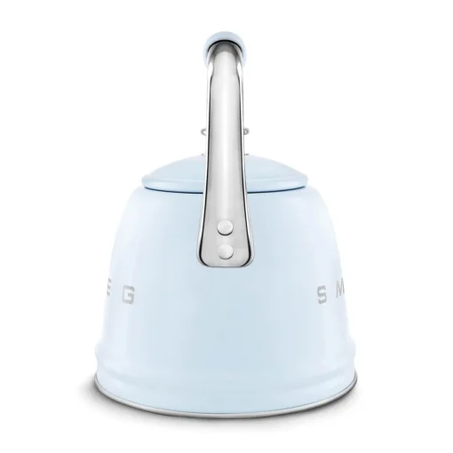 Smeg 50's Retro Style WKF01 Whistling Stove Top Kettle - Pastel Blue