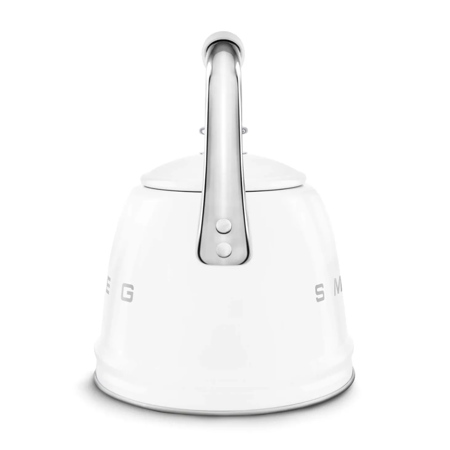 Smeg 50's Retro Style WKF01 Whistling Stove Top Kettle - White