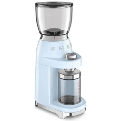 Smeg 50's Style Retro CGF11 Coffee Grinder - Pastel Blue