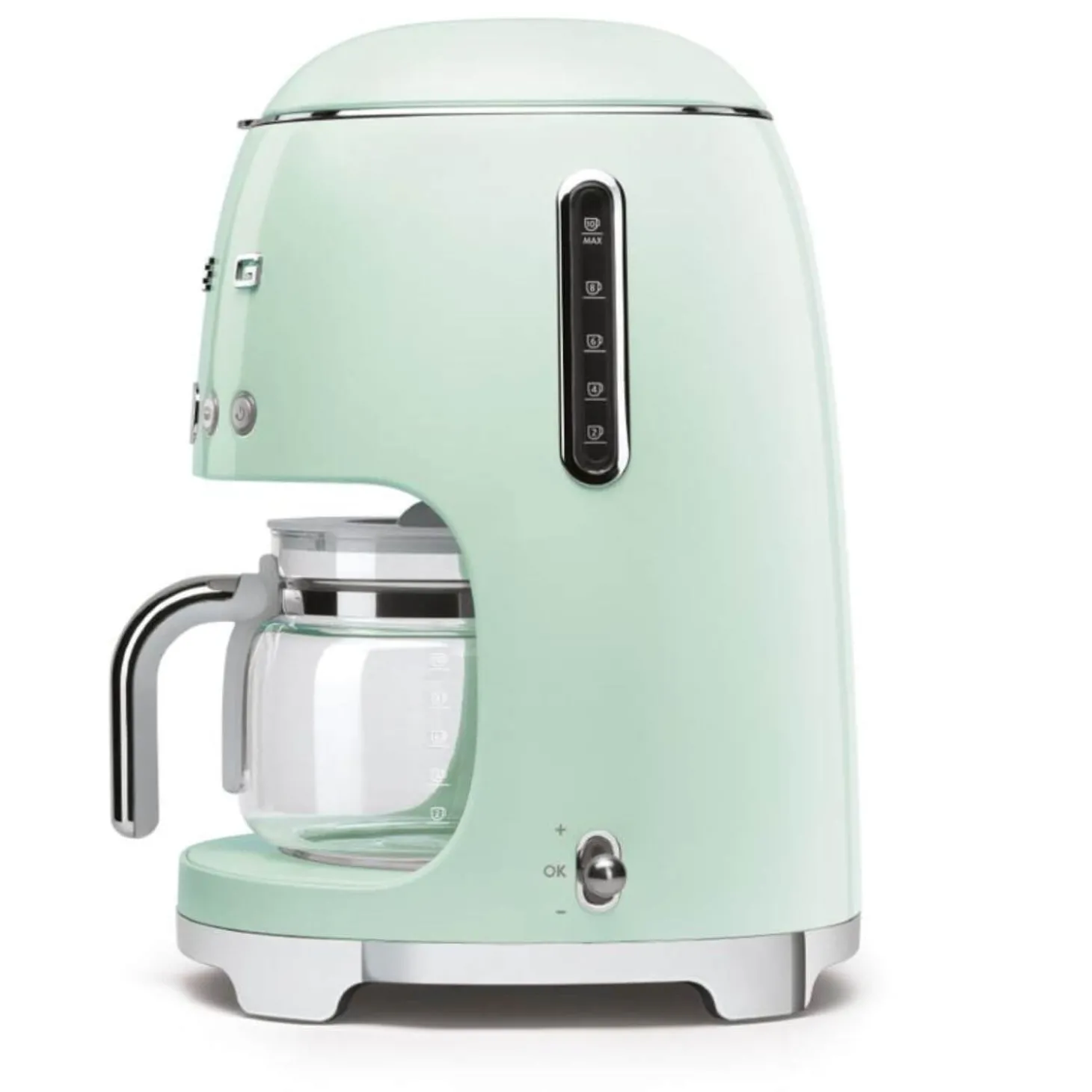 Smeg 50's Style Retro DCF02 Drip Filter Coffee Machine - Pastel Green