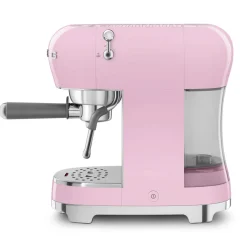 Smeg 50's Style Retro ECF02 Espresso Coffee Machine - Pink