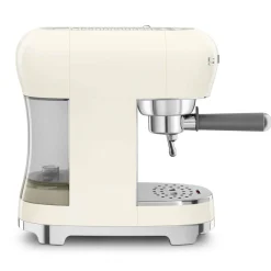 Smeg 50s Style Retro ECF02 Espresso Coffee Machine - Cream