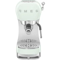 Smeg 50's Style Retro ECF02 Espresso Coffee Machine - Pastel Green