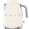 Smeg 50's Style Retro KLF03 Jug Kettle - Cream