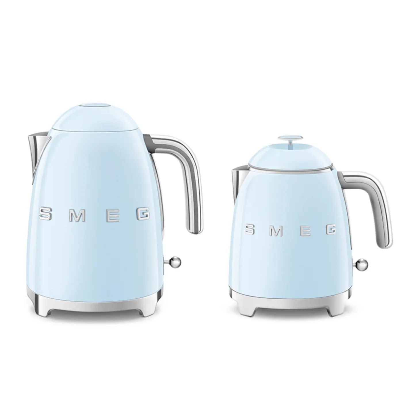 Smeg 50's Style Retro KLF05 Mini Jug Kettle - Pastel Blue