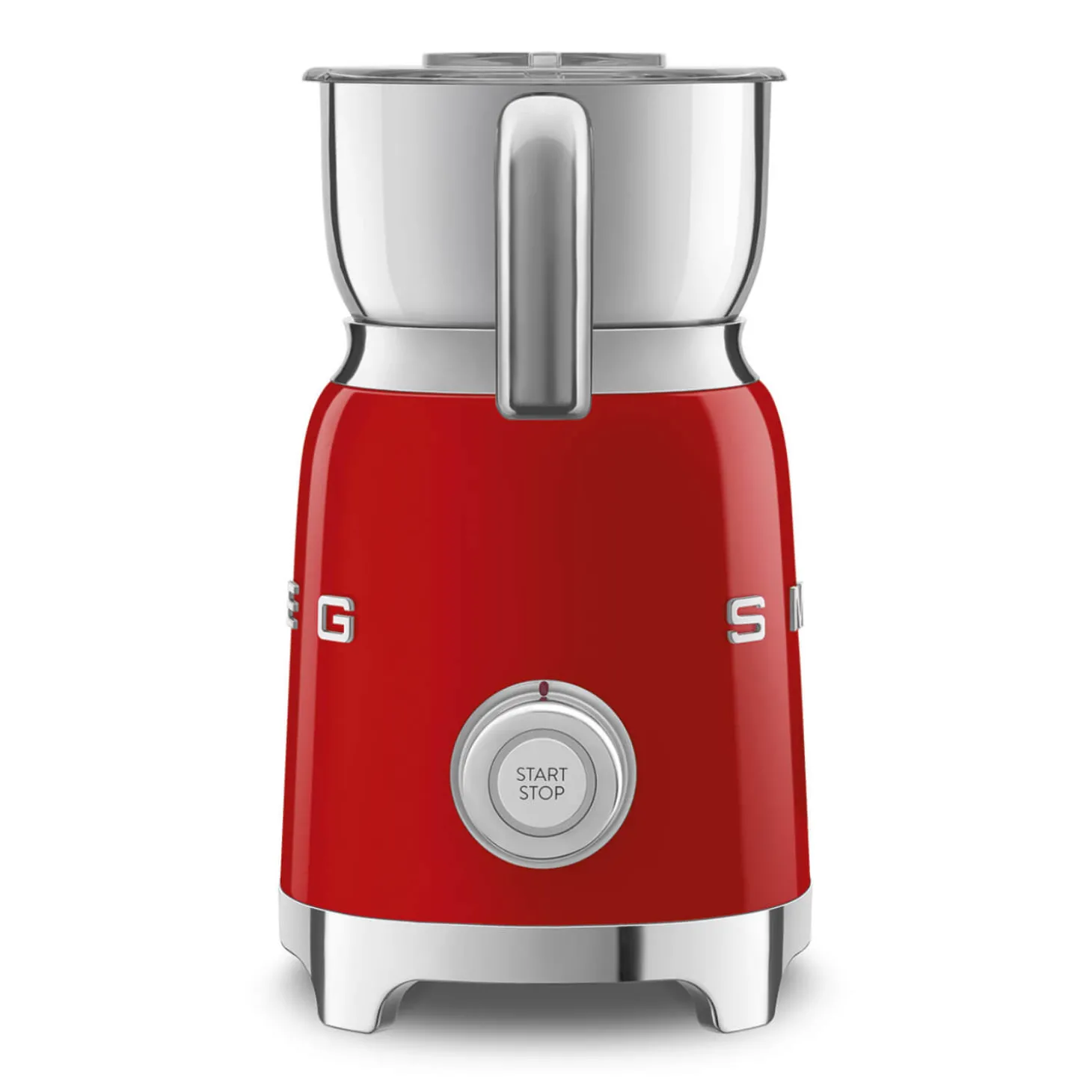 Smeg 50's Style Retro MFF11 Milk Frother - Red