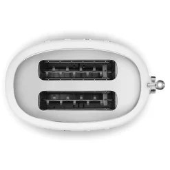 Smeg 50's Style Retro TSF01 2 Slice Toaster - Matte White