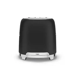 Smeg 50's Style Retro TSF01 2 Slice Toaster - Matte Black