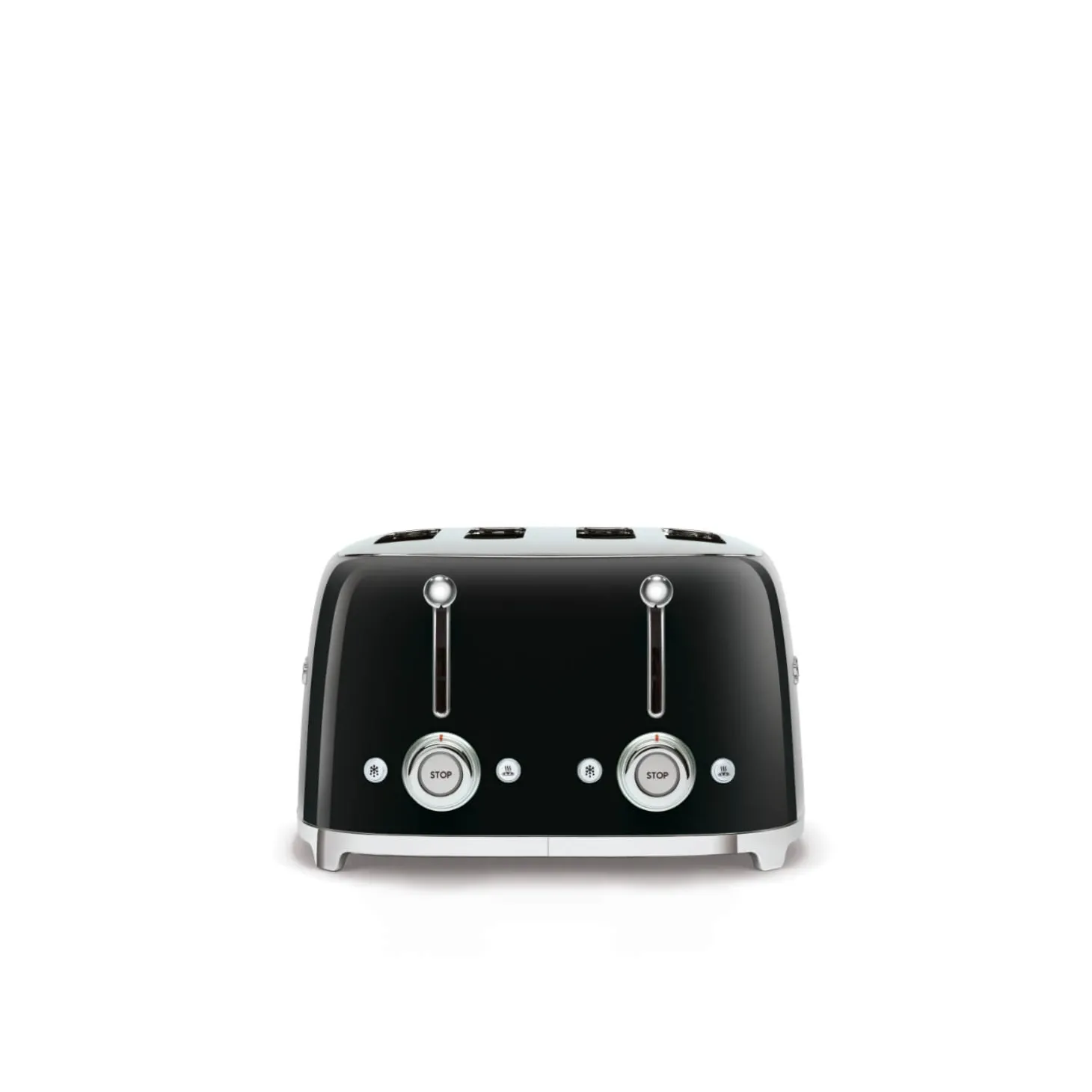 Smeg 50's Style Retro TSF03 4 Slice Toaster - Black