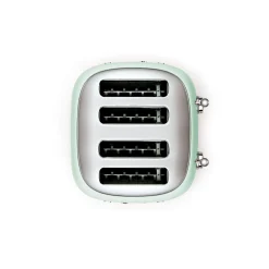 Smeg 50's Style Retro TSF03 4 Slice Toaster - Pastel Green