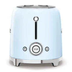 Smeg 50's Style Retro TSF01 2 Slice Toaster - Pastel Blue