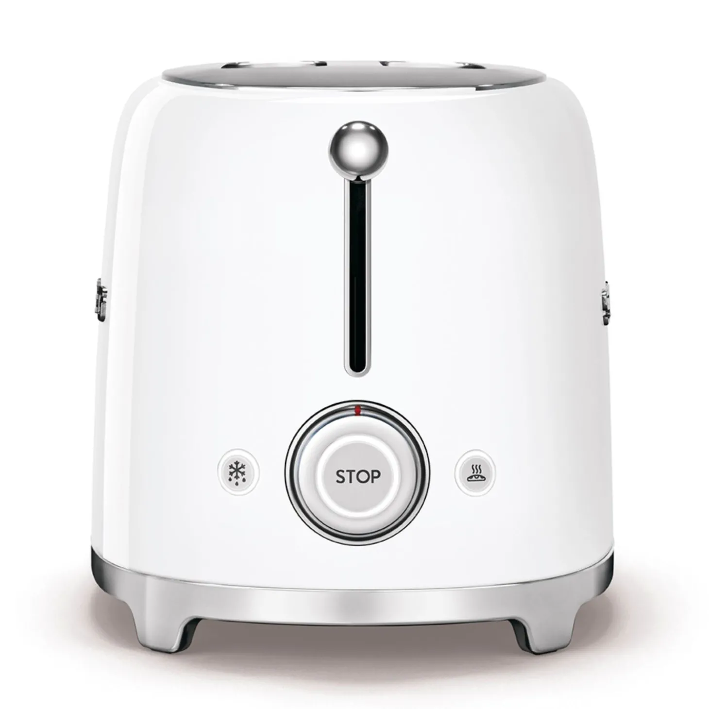 Smeg 50's Style Retro TSF01 2 Slice Toaster - White