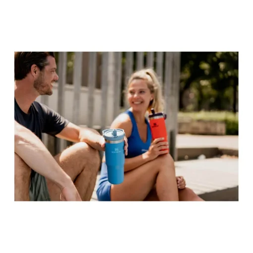 Stanley IceFlow 890ml Flip Straw Travel Tumbler - Azure