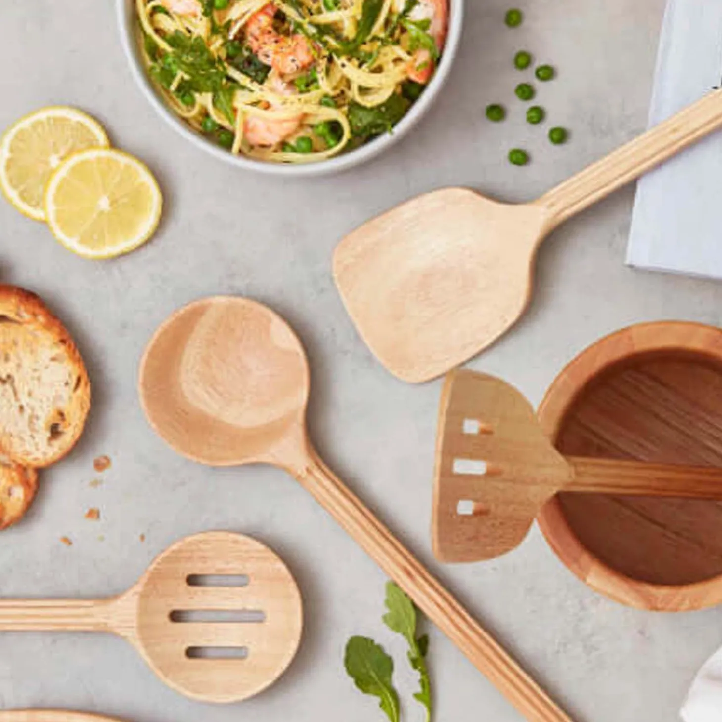 Sur La Table Colour Me Happy 4-Piece Utensil Set With Holder