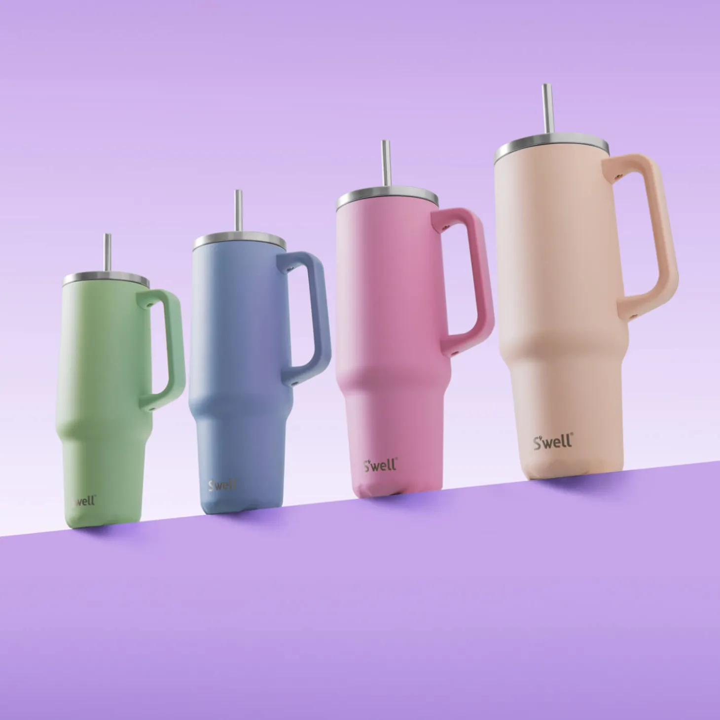 S'well 1.18 Litre XL Travel Tumbler - Hydrangea Blue