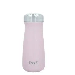 S'well 470ml Traveler Reusable Water Bottle - Pink Topaz