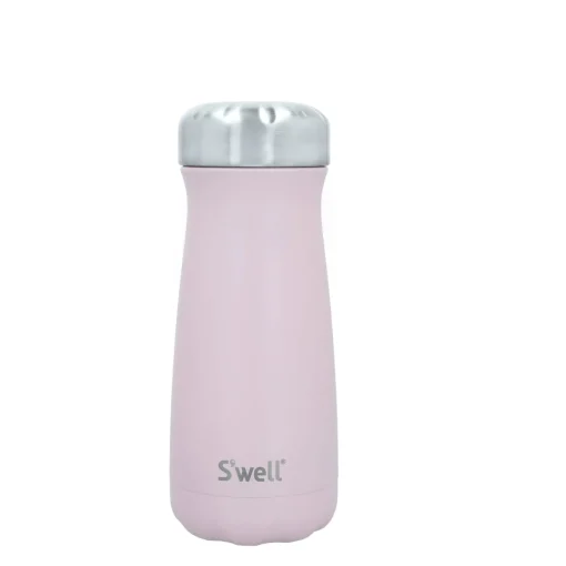 S'well 470ml Traveler Reusable Water Bottle - Pink Topaz