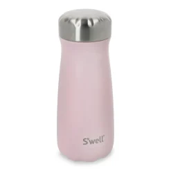 S'well 470ml Traveler Reusable Water Bottle - Pink Topaz