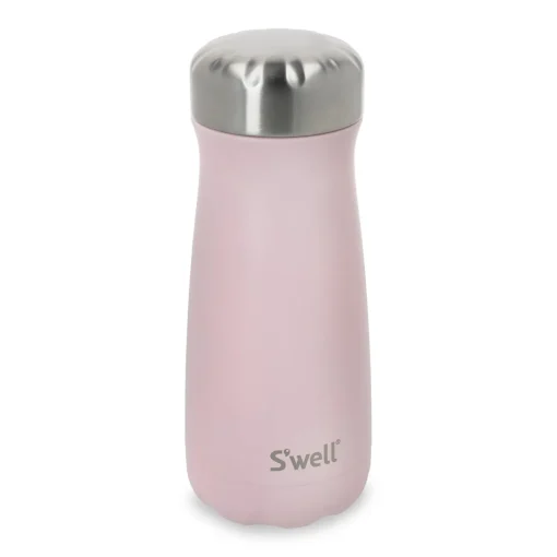 S'well 470ml Traveler Reusable Water Bottle - Pink Topaz