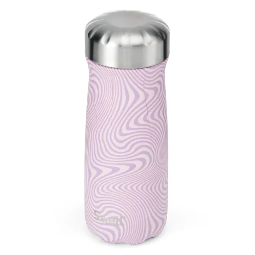 S'well 470ml Traveler Reusable Water Bottle - Lavender Swirl