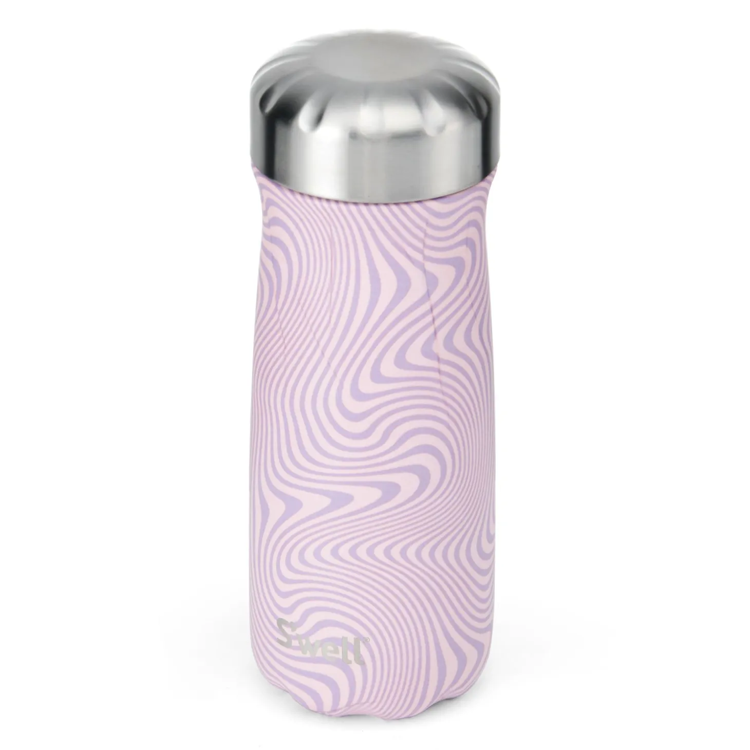 S'well 470ml Traveler Reusable Water Bottle - Lavender Swirl