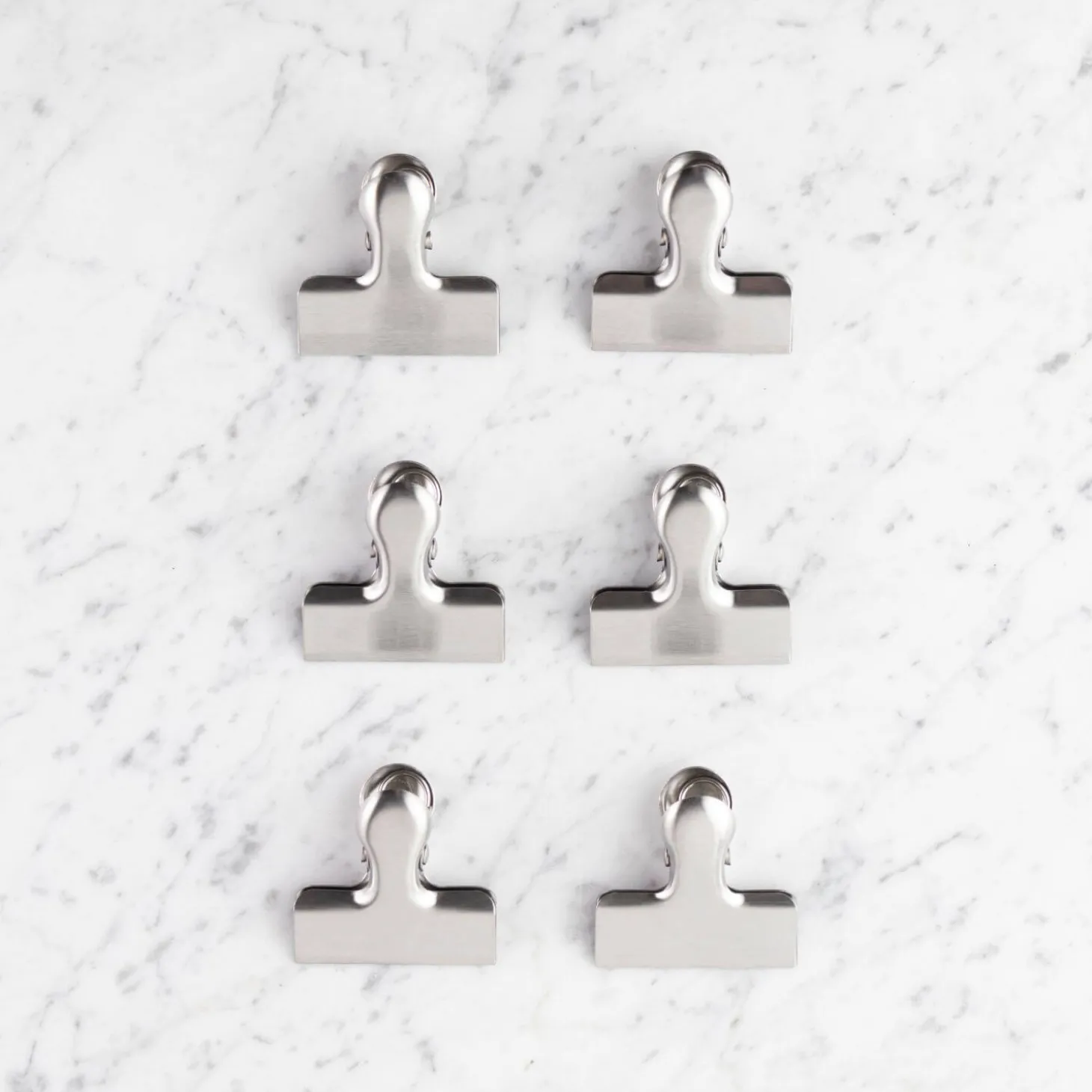 Taylor's Eye Witness 6 Piece Small Bag Clip Set - Stainless Steel