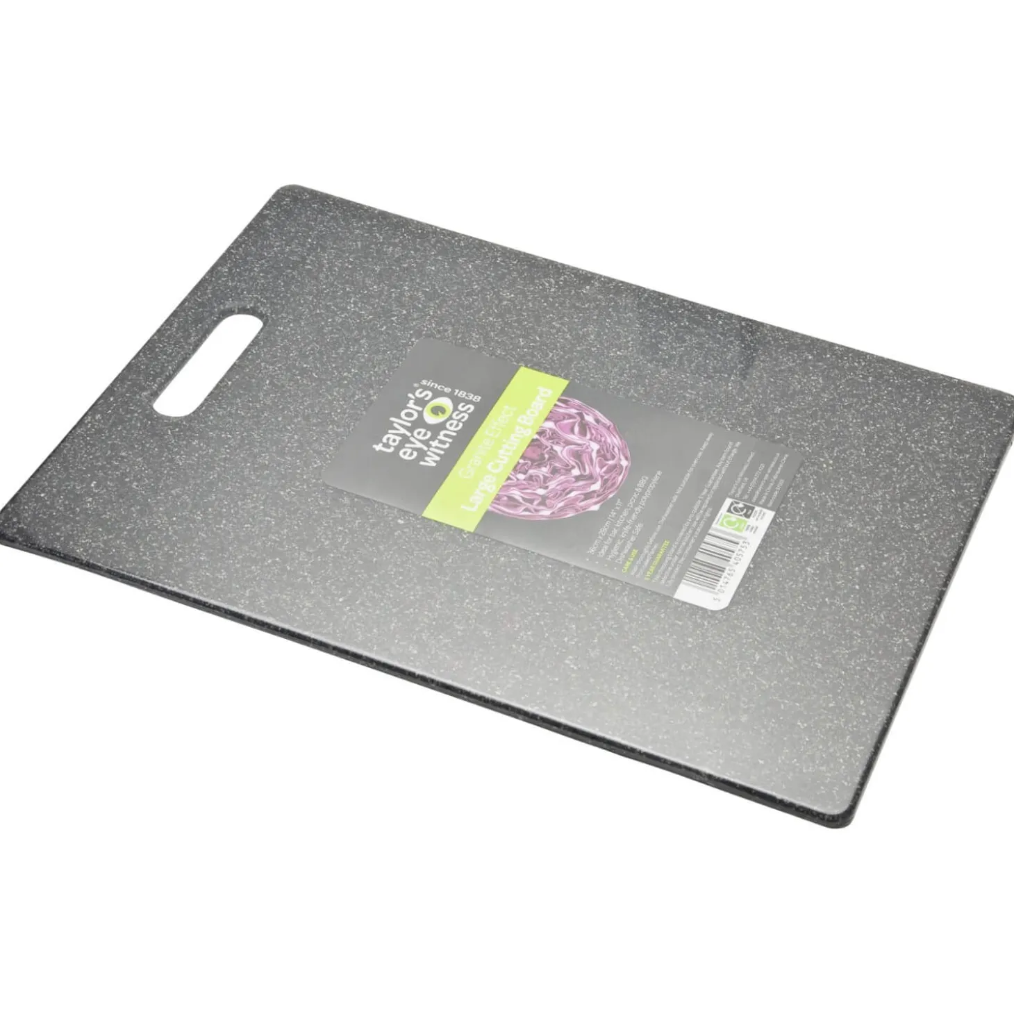 Taylor's Eye Witness Black Granite Effect Cutting Board - Large