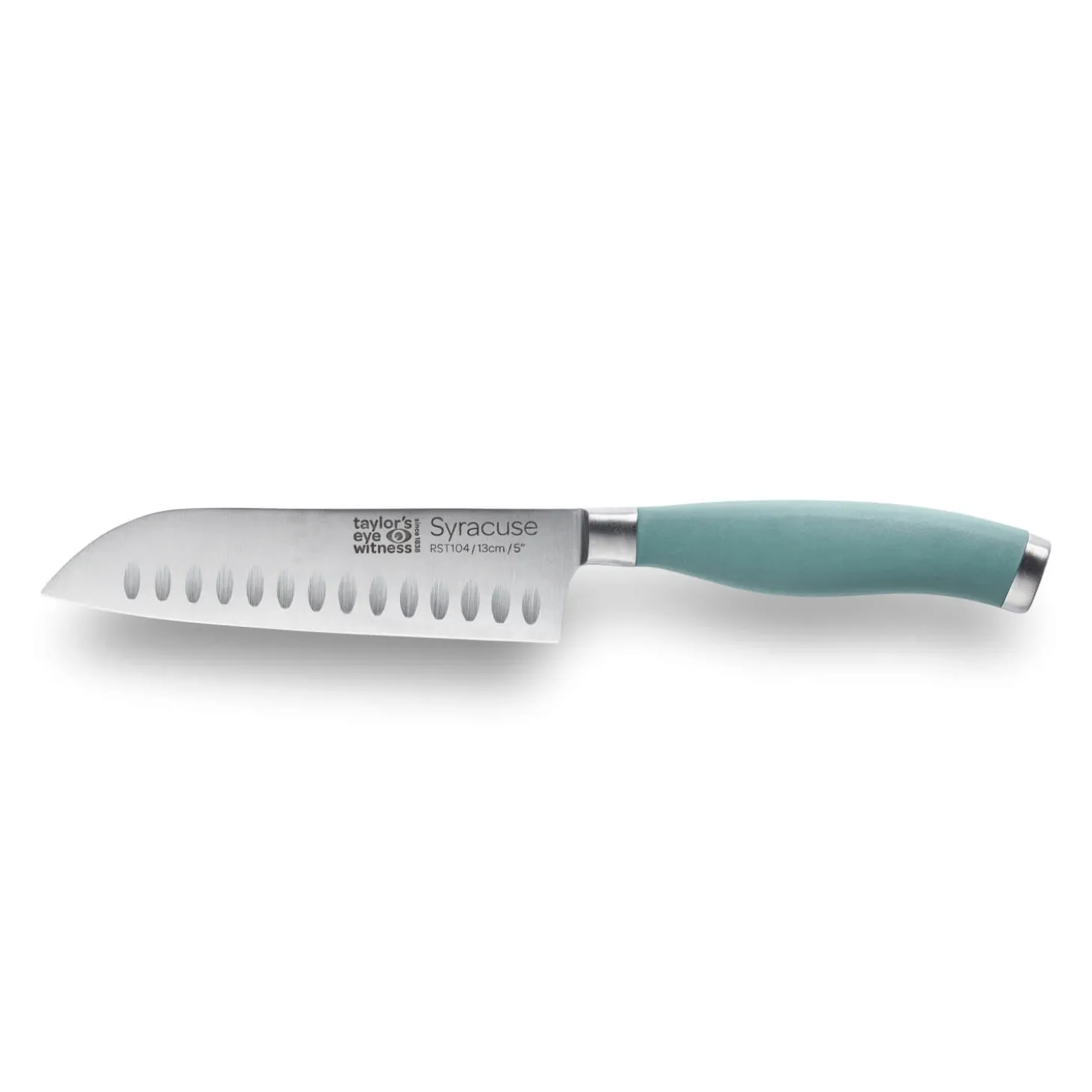 Taylor's Eye Witness 13cm Syracuse Santoku Knife - Aqua