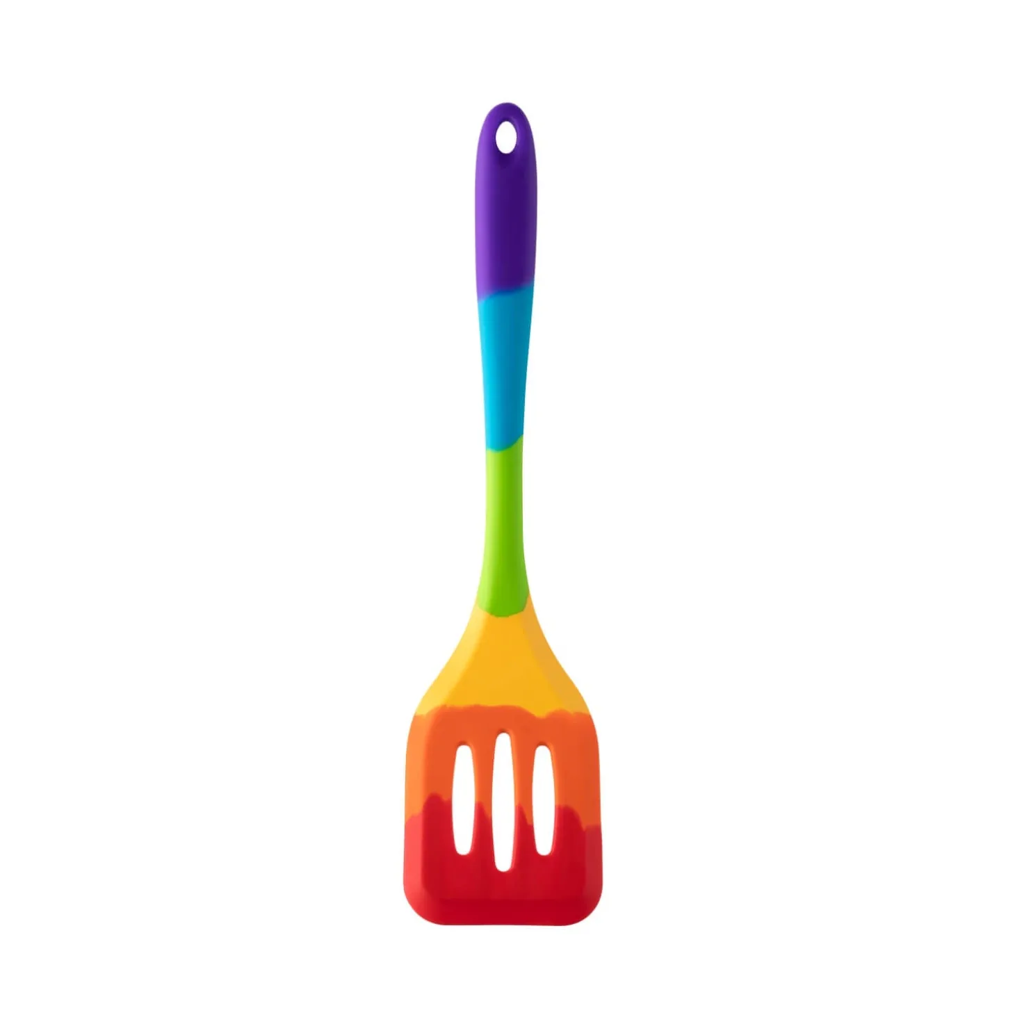 Taylor's Eye Witness Silicone Slotted Turner - Rainbow