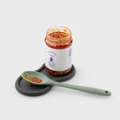 Taylor's Eye Witness Silicone Mill, Bottle & Spoon Rest - Graphite