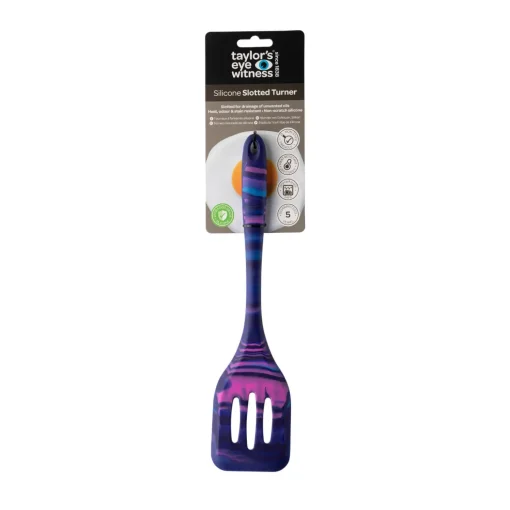 Taylor's Eye Witness Silicone Slotted Turner - Nebula