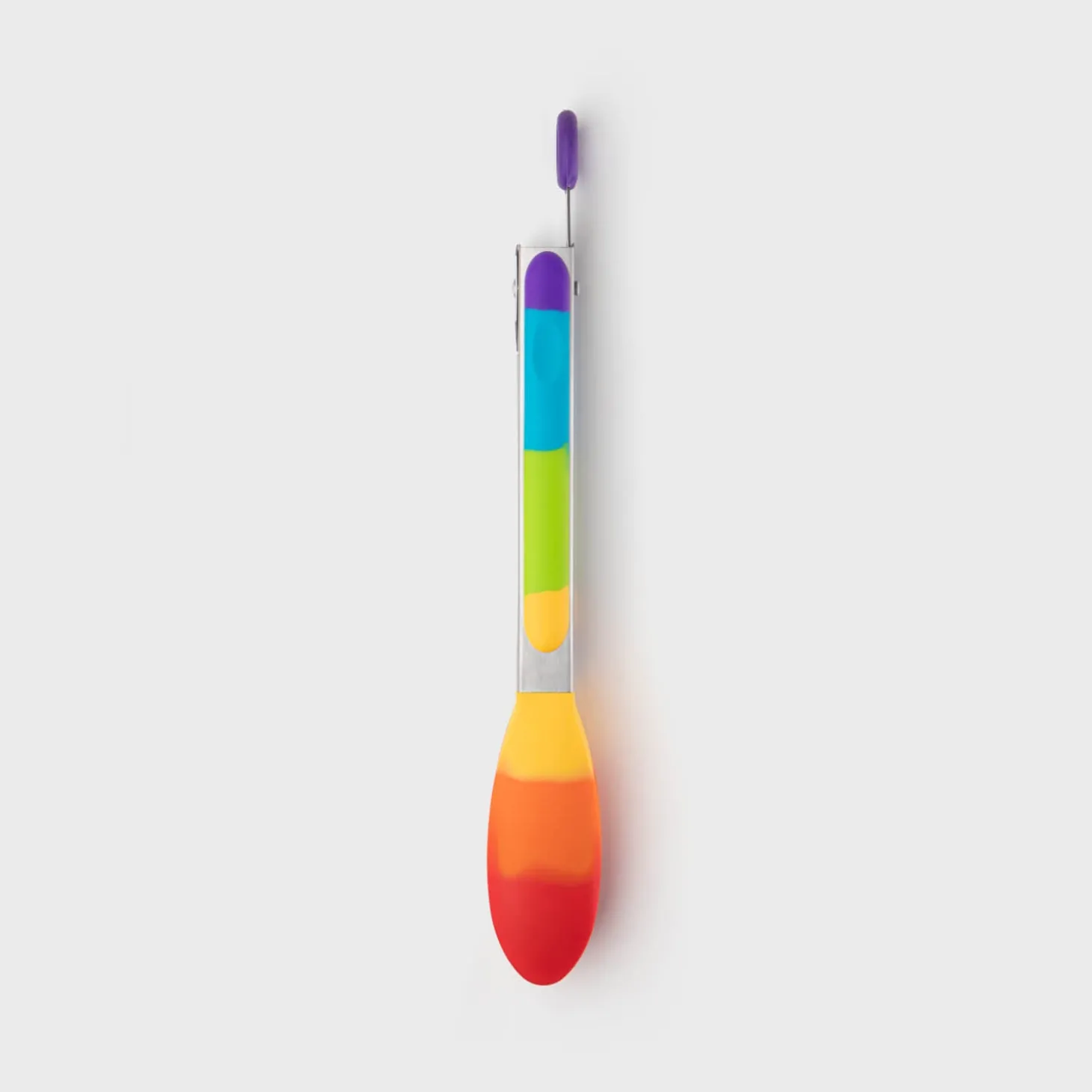 Taylor's Eye Witness Stainless Steel Silicone Tongs - Rainbow