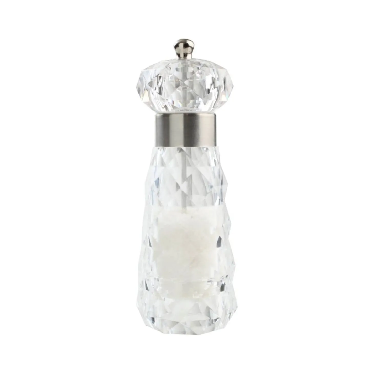 T&G Diamond Acrylic Salt Mill - Clear