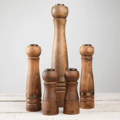 T&G Woodware Opera Antique Beech 24cm Salt Mill