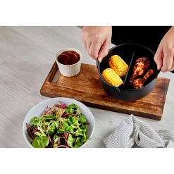 Tower Air Fryer Round Solid Tray with Divider